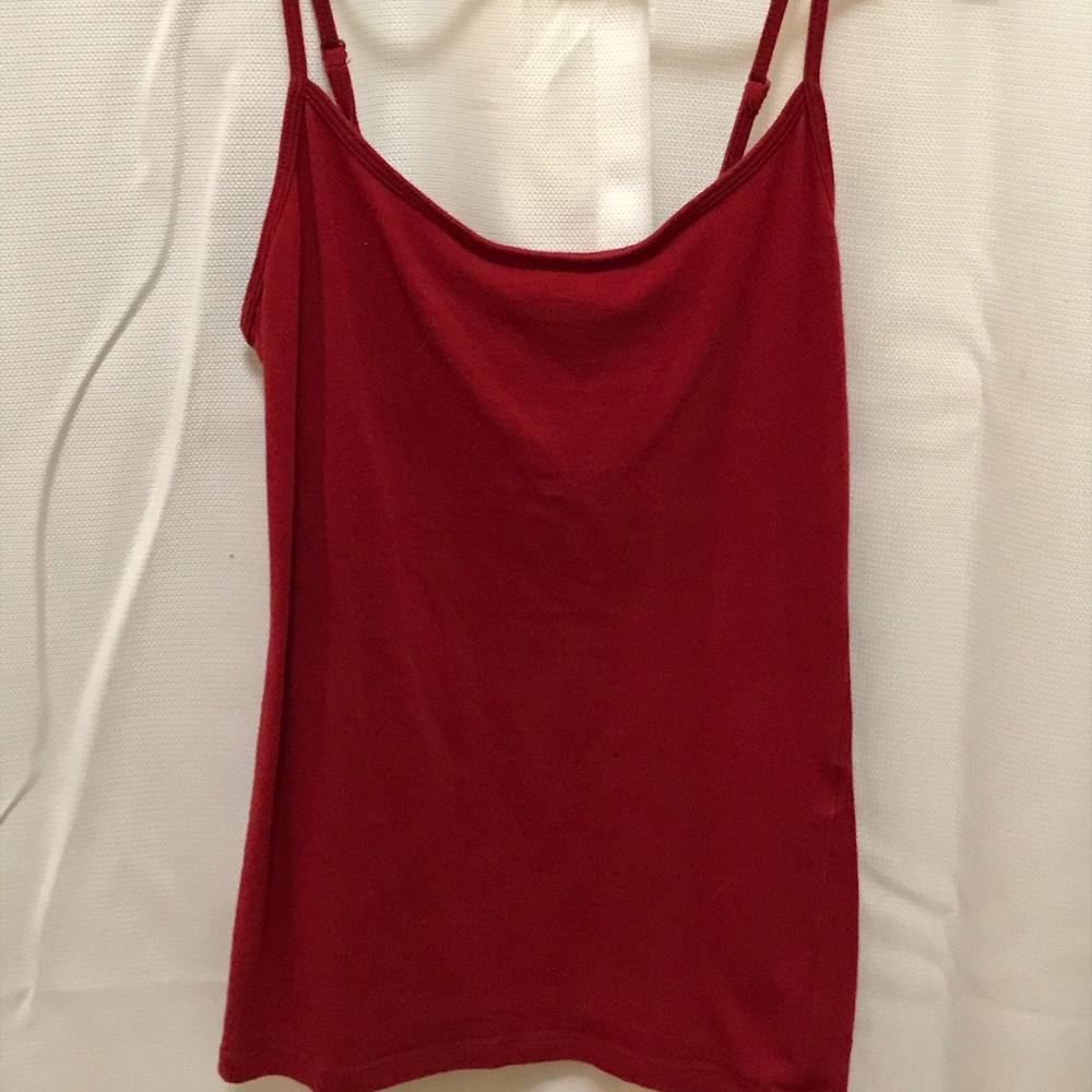 Red tank top